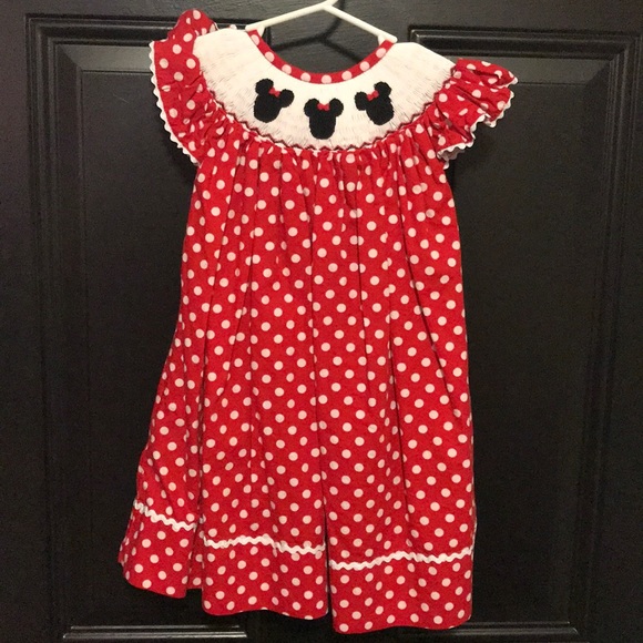 Minnie Mouse Smocked Dress